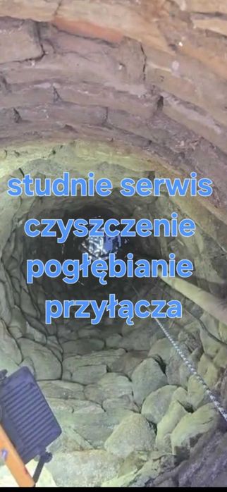 Studnie serwis czyszczenie odmulanie pogłębianie i dezynfekcja studni