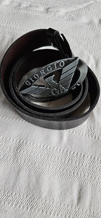 Pasek Armani piękny dwustronny giorgio  ea7 emporio 109cm