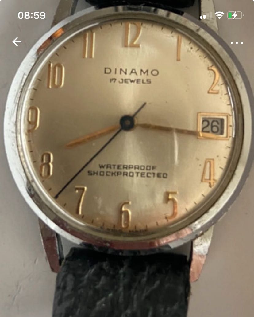 Relógio Dinamo Vintage