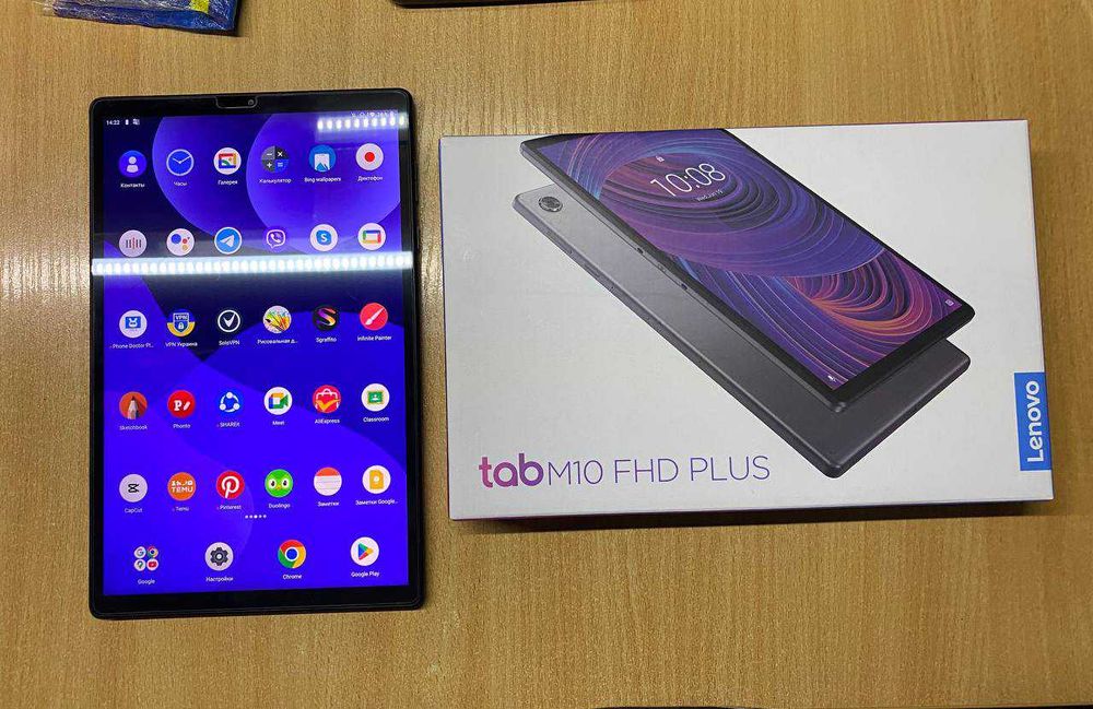 Планшет Lenovo Tab M10 FHD Plus 4+128Gb TB-X606F Wi-Fi  IRON Grey