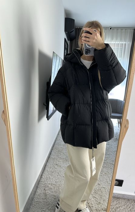Пуховик жіночий Zara оригінал L, XL, XXL
