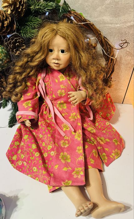 Велика лялька , місіс Клаус , порцелянова лялька, фарфор