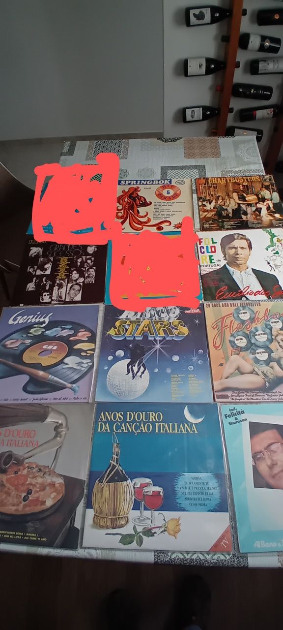 Lote +100 Discos vinil