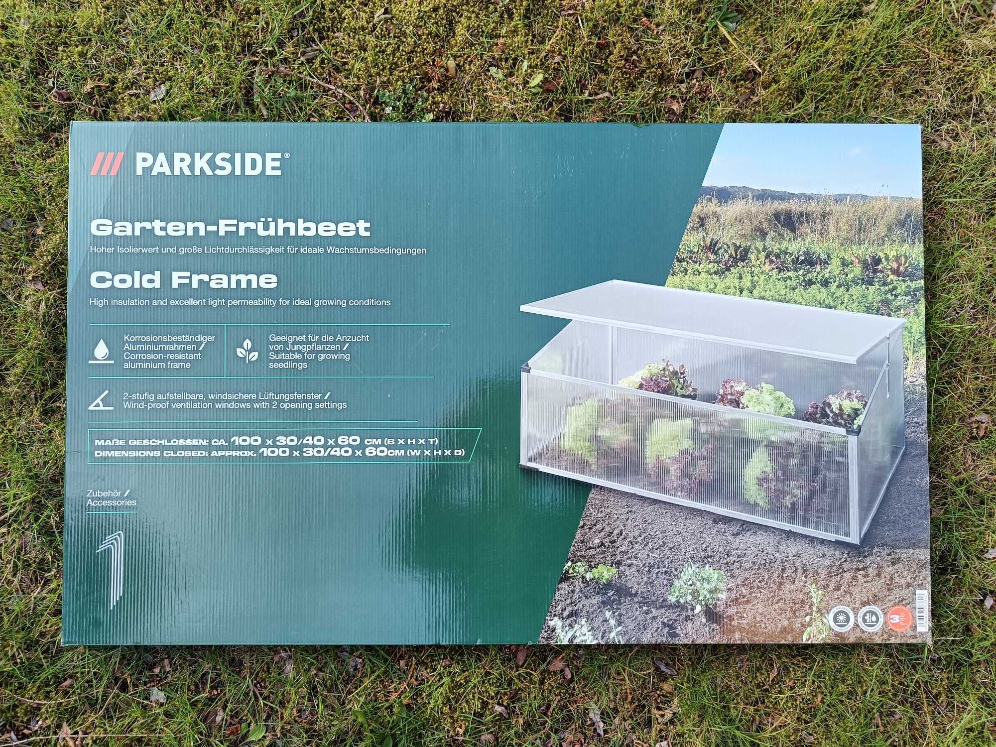 NOWY Inspekt ogrodowy 100 x40 x60 cm mini szklarnia zielnik rozsadnik