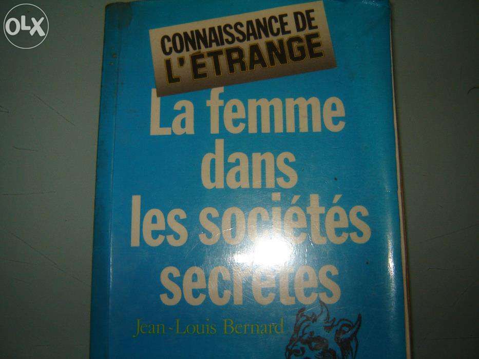 la femme dans les sociétés secrètes de jean-louis bernard