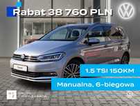 Volkswagen Touran ZAREJESTROWANY|IQ.Drive|Pakiet Zimowy+Tech+Comfort+Top+Cargo|HAK|