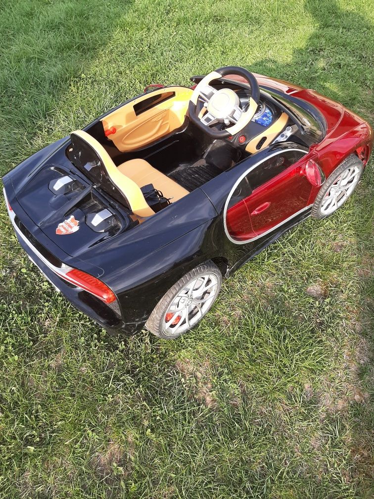 Samochód na akumulator bugatti
