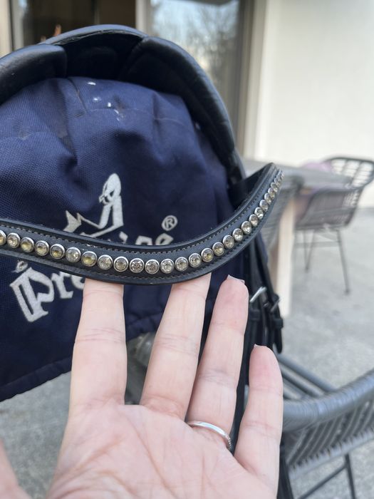 Ogłowie ujeżdzeniowe anatomiczne ANKY