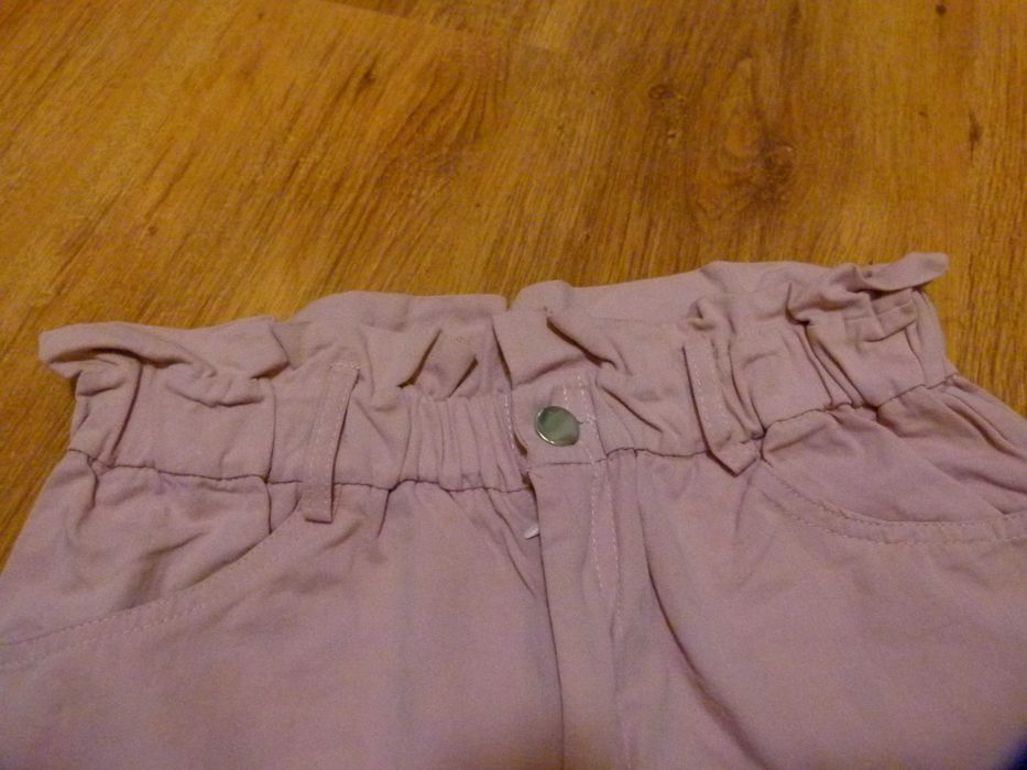 Zaful spódnica brudny pudrowy róż maszczona w pasie rozmiar S 36