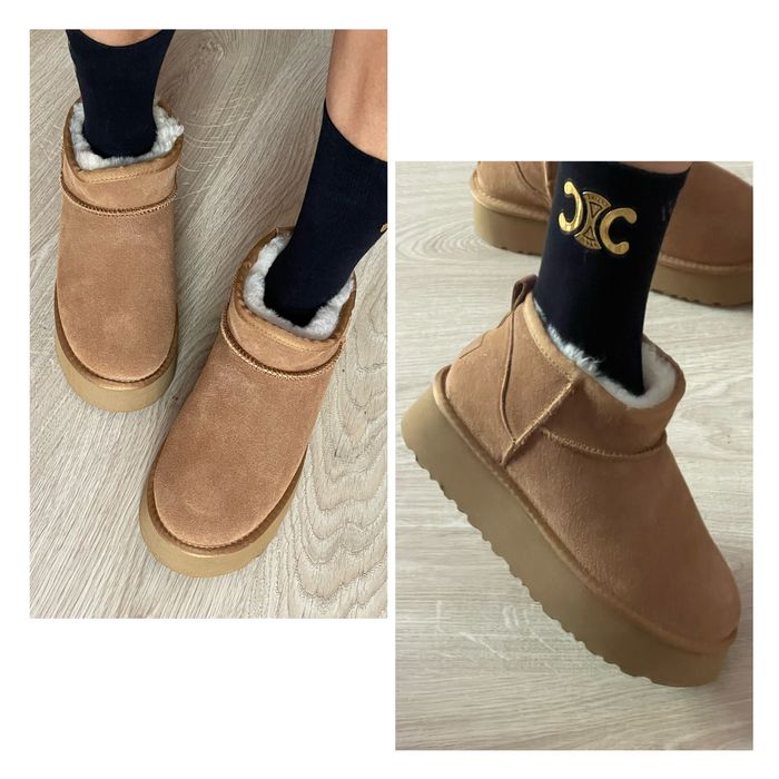 Угги Ugg Ultra Mini Platformi 3,5cм повністю натуральні