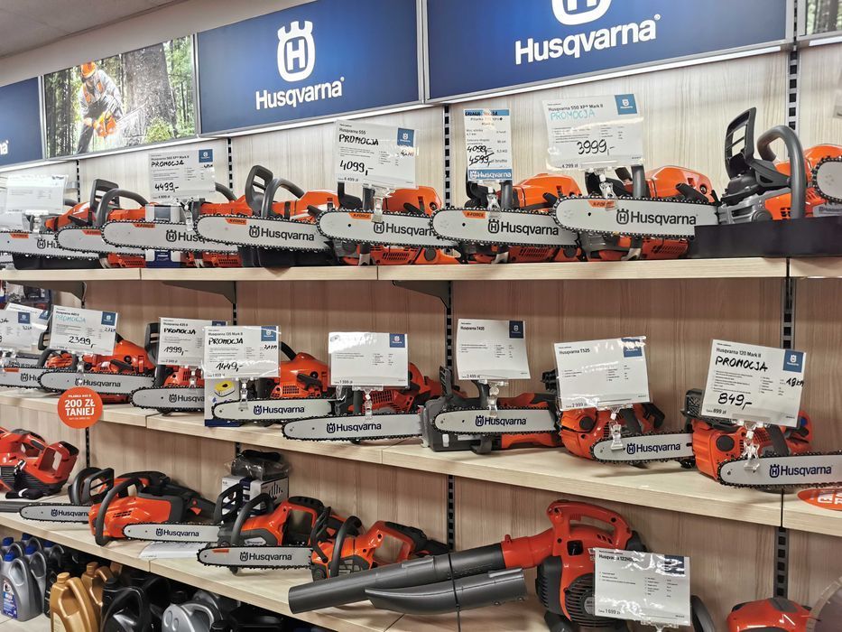 PIŁA Akumulator Husqvarna 120ibateria4AH+ŁADOWARKA NowaGwarancjaRaty0%