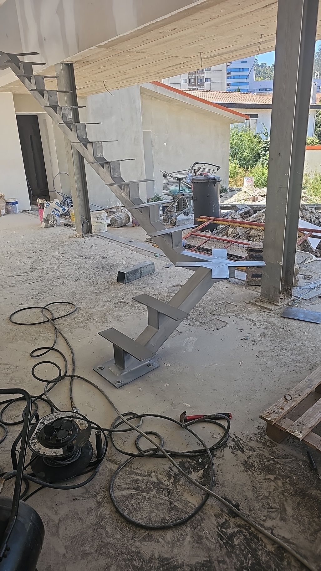 Escadas em ferro serralharia