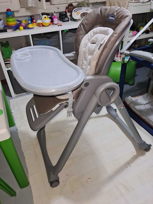 Chicco Cadeira Papa Polly Magic Relax Graphite