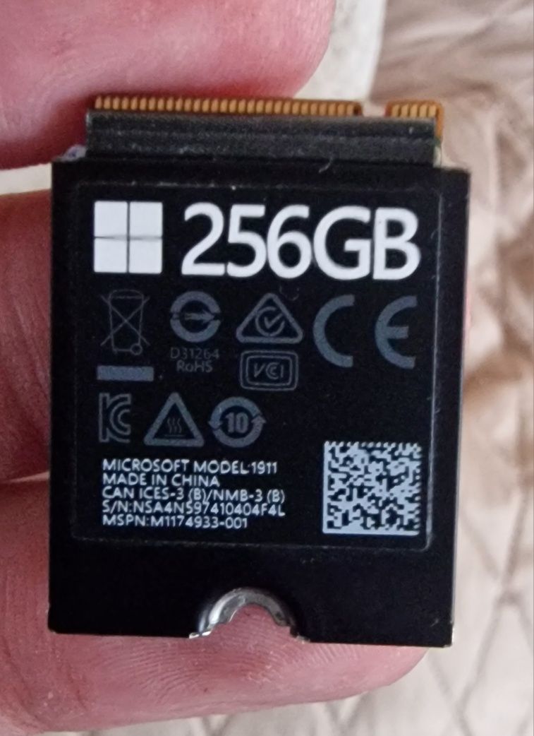 Disco Ssd m2 microsoft 256