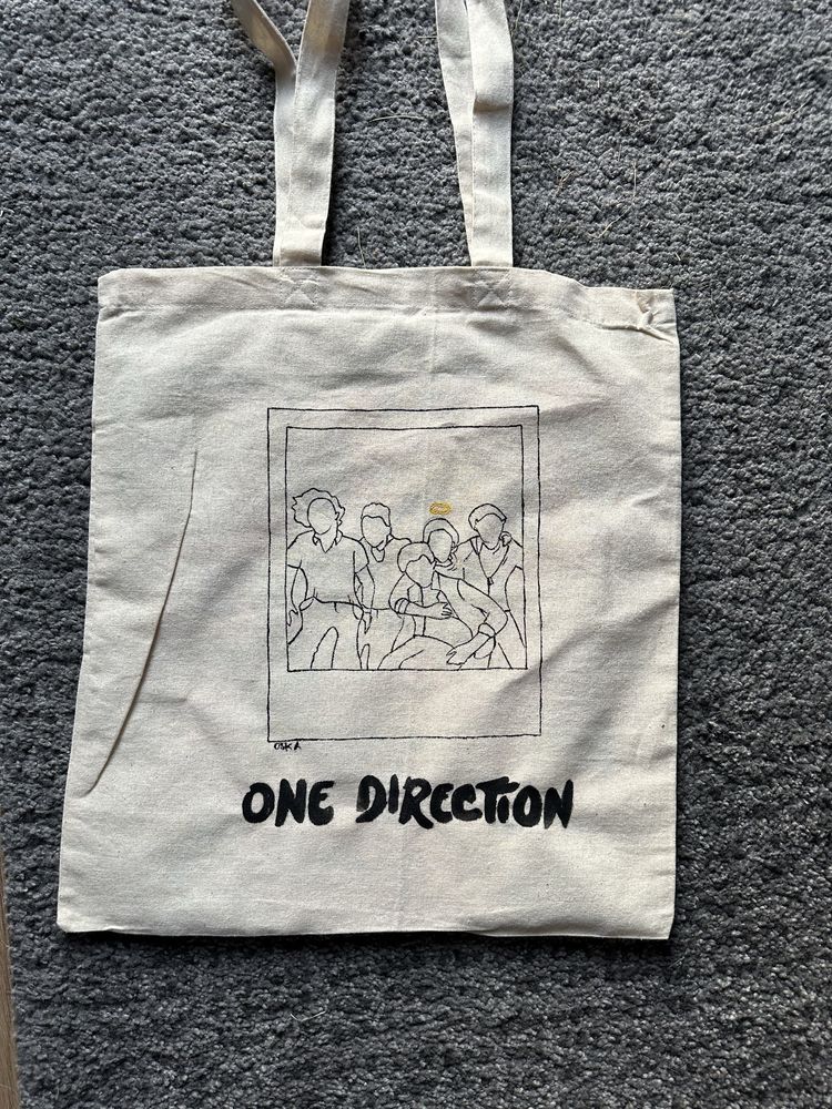 Bawełniana torba one direction harry styles liam payne niall louis