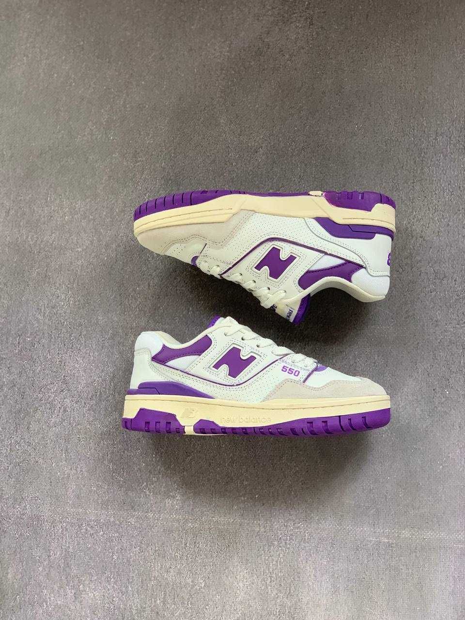 Кросівки New Balance 550 White/Purple