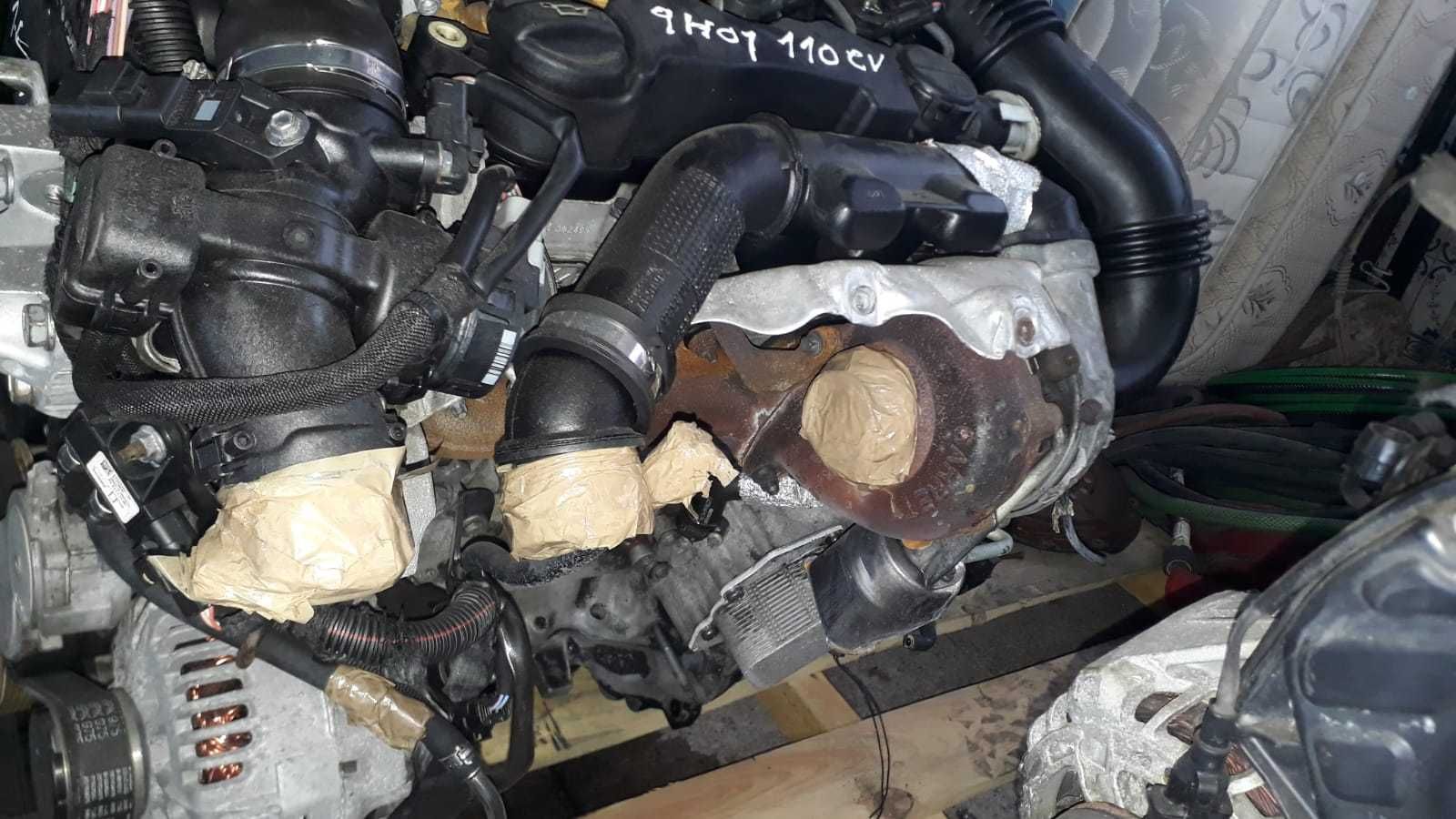 Motor Citroen Berlingo, C4 e Peugeot Partner e 3008 1.6HDI 110cv 9H01