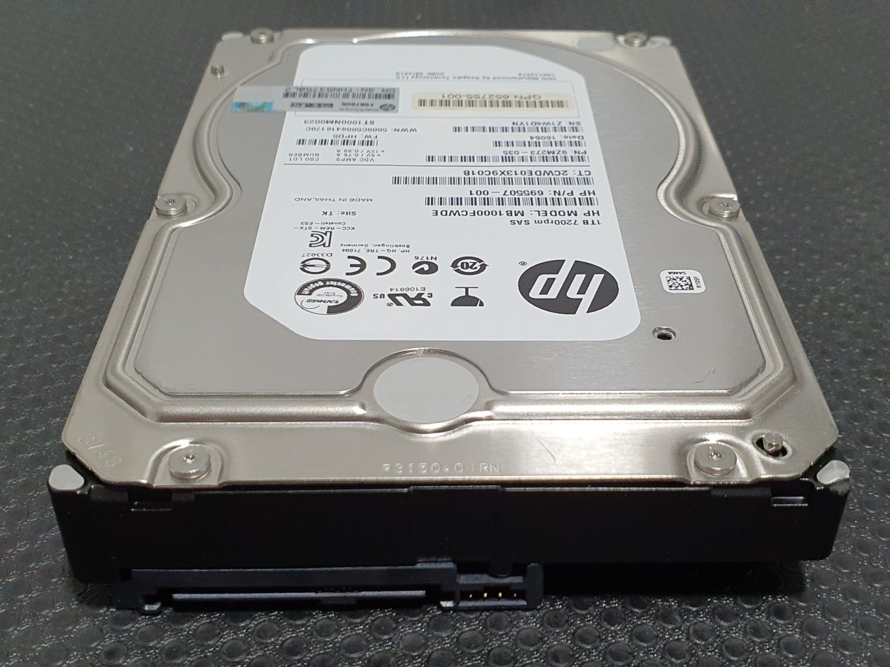 Discos SAS 1Tb 3.5 LFF HP | HPE