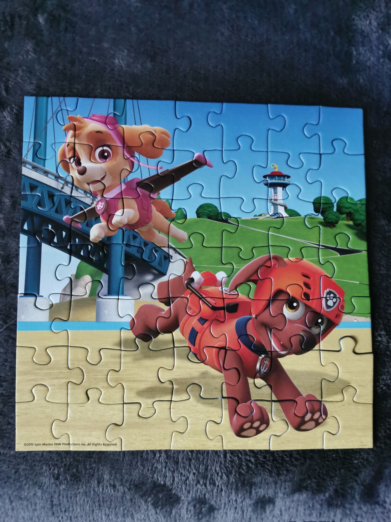 Puzzle 4 szt Psi Patrol, Kubuś Puchatek