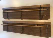 Żaluzje drewniane Ikea 2 x 100 cm