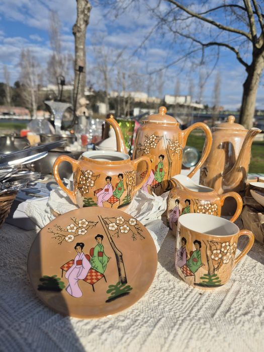 Conjunto de CHÁ em porcelana japonesa