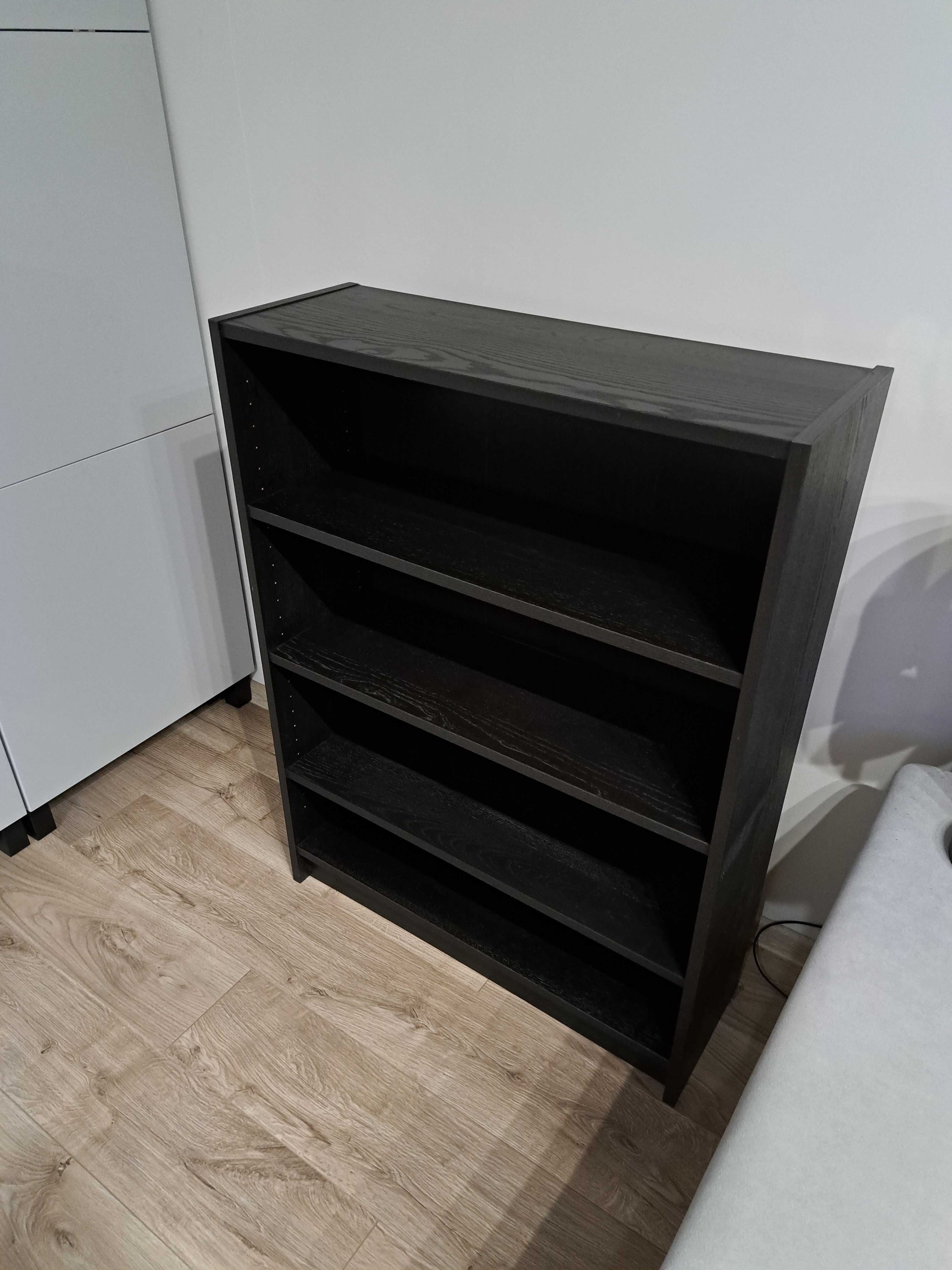 Regał Ikea Billy 004.773.37 80x28x106 cm czarny