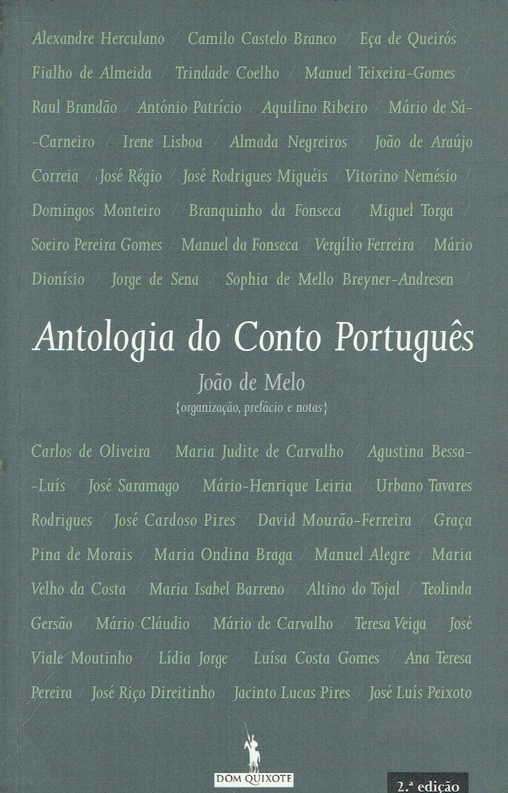 7155

Antologia do Conto Português
de João de Melo