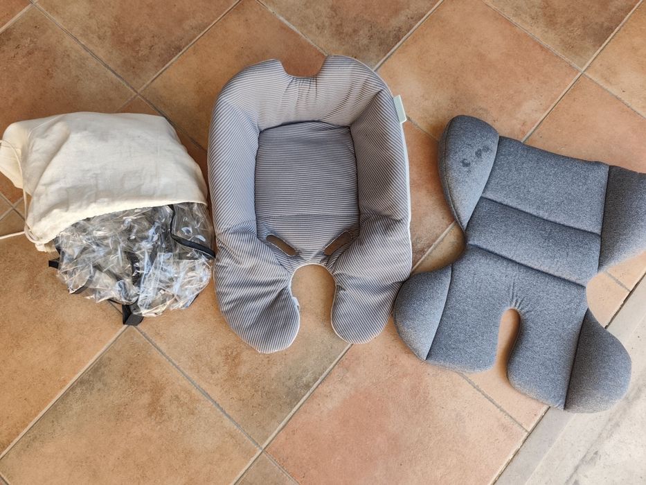 Carrinho de bebe com ovo