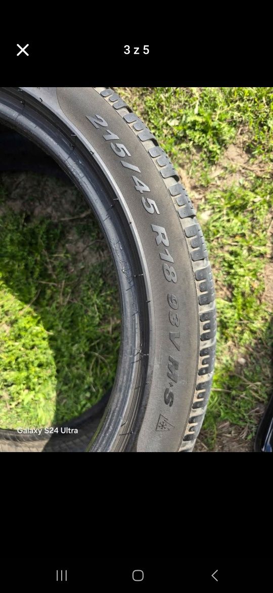 Opony 215/45/18  4szt.