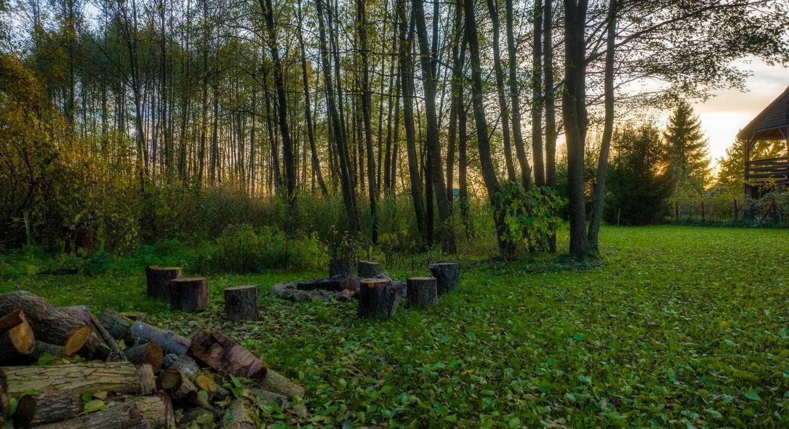 Dom nad jeziorem Zarybinek- Rybno, Mazury