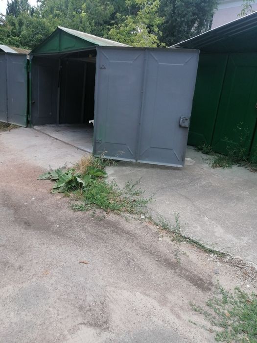 Гараж металлический.