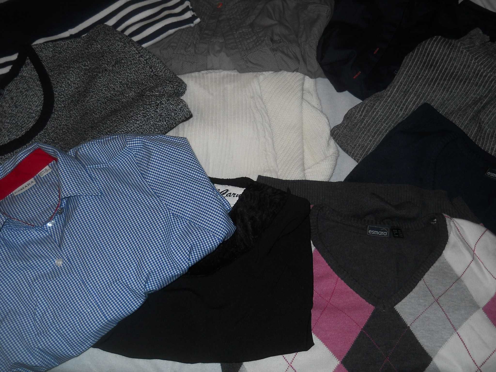 Swetry, kardigany, koszule damskie-  S/M/L- mega zestaw