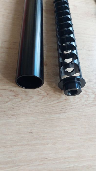 Tłumik 25cm 1/2x28 aluminiowy