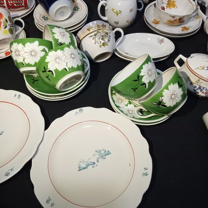 Посуда, чашки, тарелки