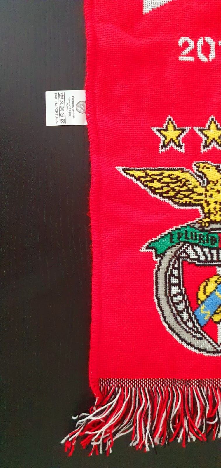 Cachecol do SL Benfica Tetracampeão