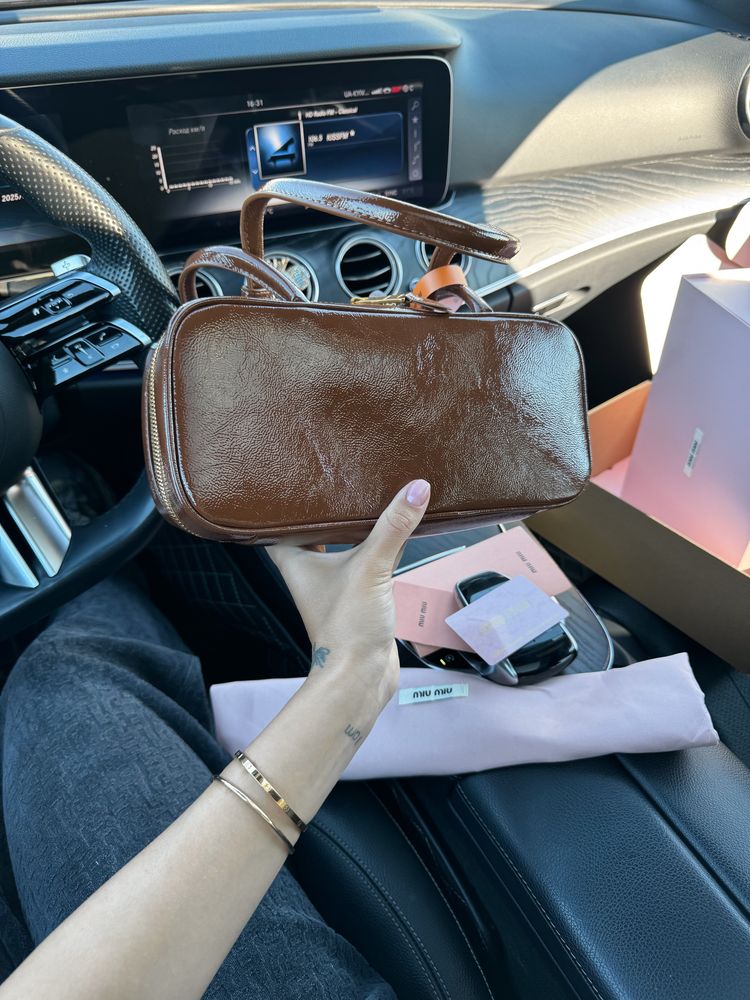 Torebka Miu Miu arcadie leather