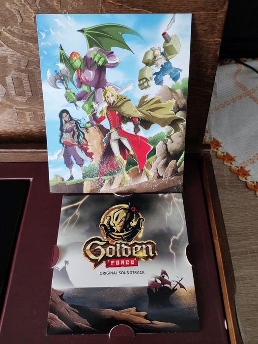 Edição especial numerada Golden Force nintendo switch
