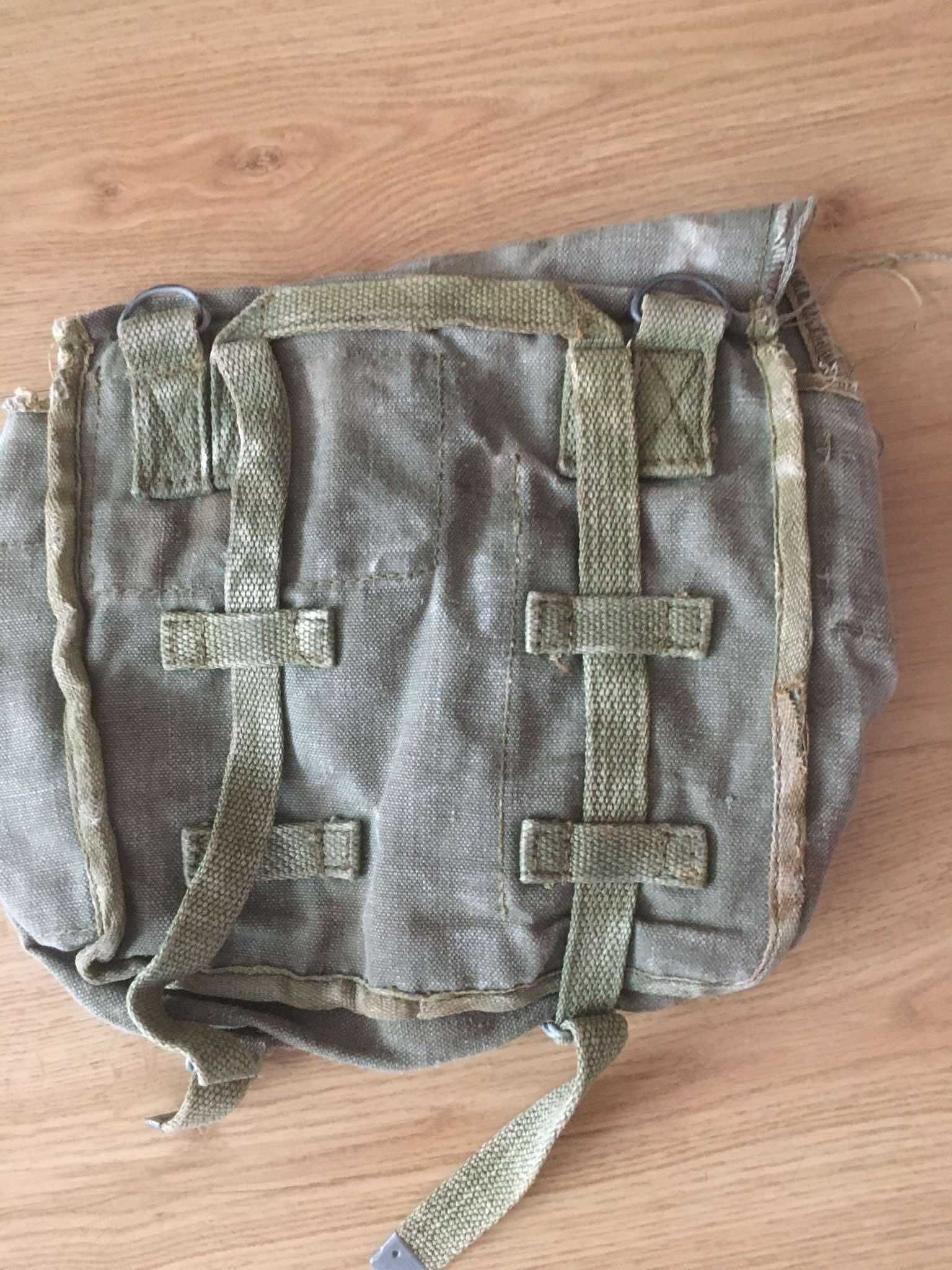 Manierka na wode  + chlebak torba  lwp wojsko prl