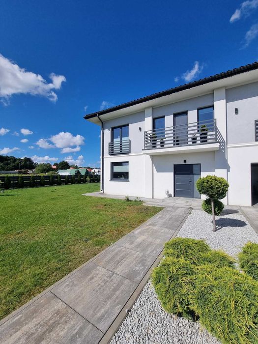 Nowoczesny, piękny wykończony dom w Rzęskowie k Gryfic działka 2248m2