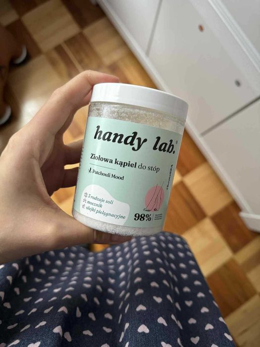 handy lab. Ziołowa kąpiel do stóp, 300g
nowa