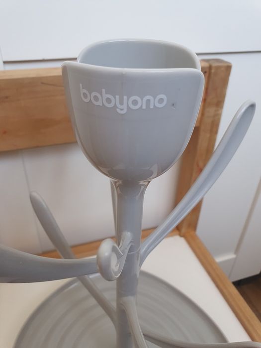 Babyono Tulip suszarka do butelek stojak na smoczki bibs