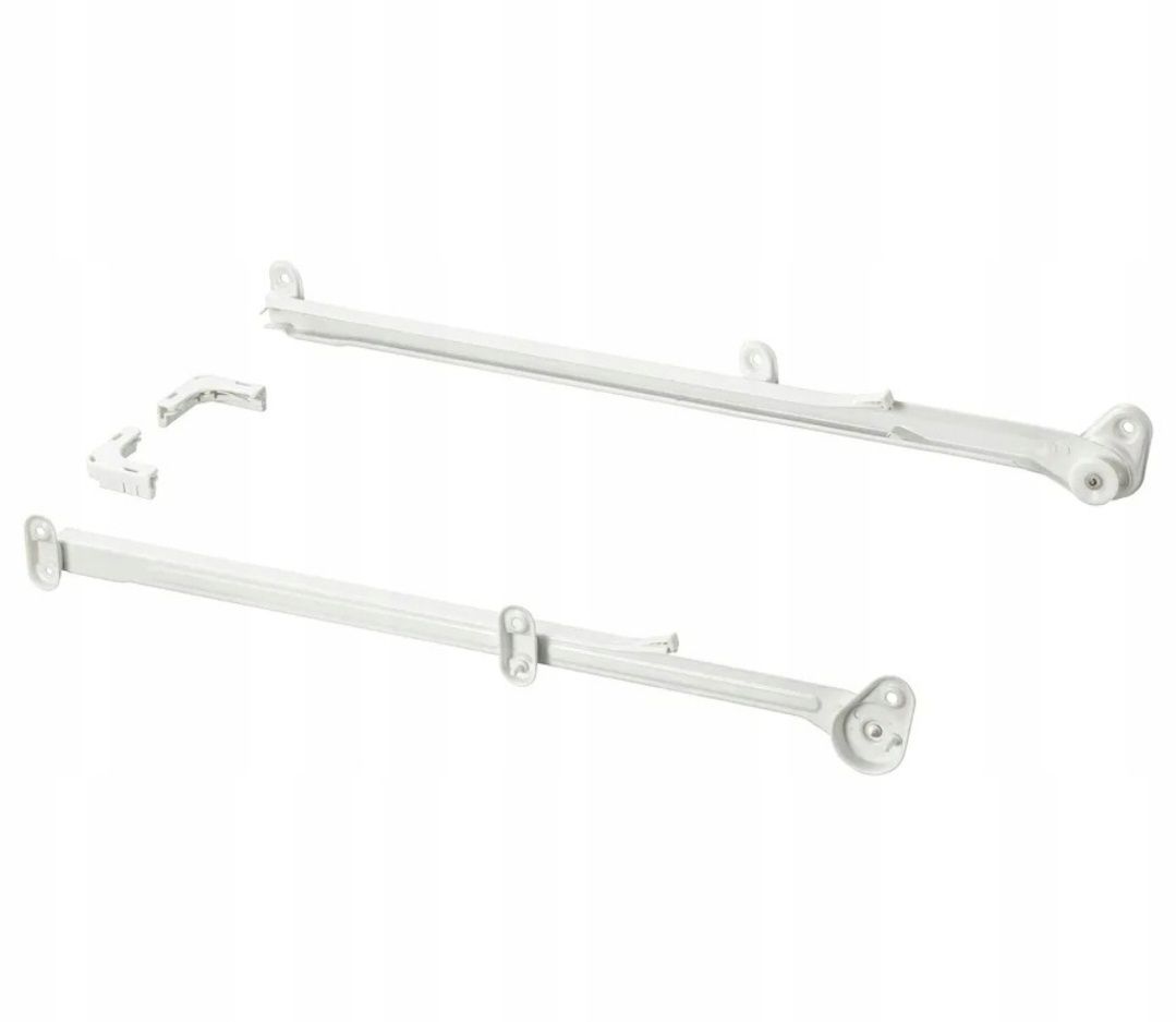 IKEA HJALPA wysuwana szyna na KOSZE 55cm 2 szt. para 103.311.94