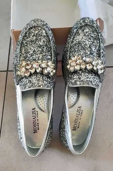 Loafersy Monnalisa roz. 35. 23cm
