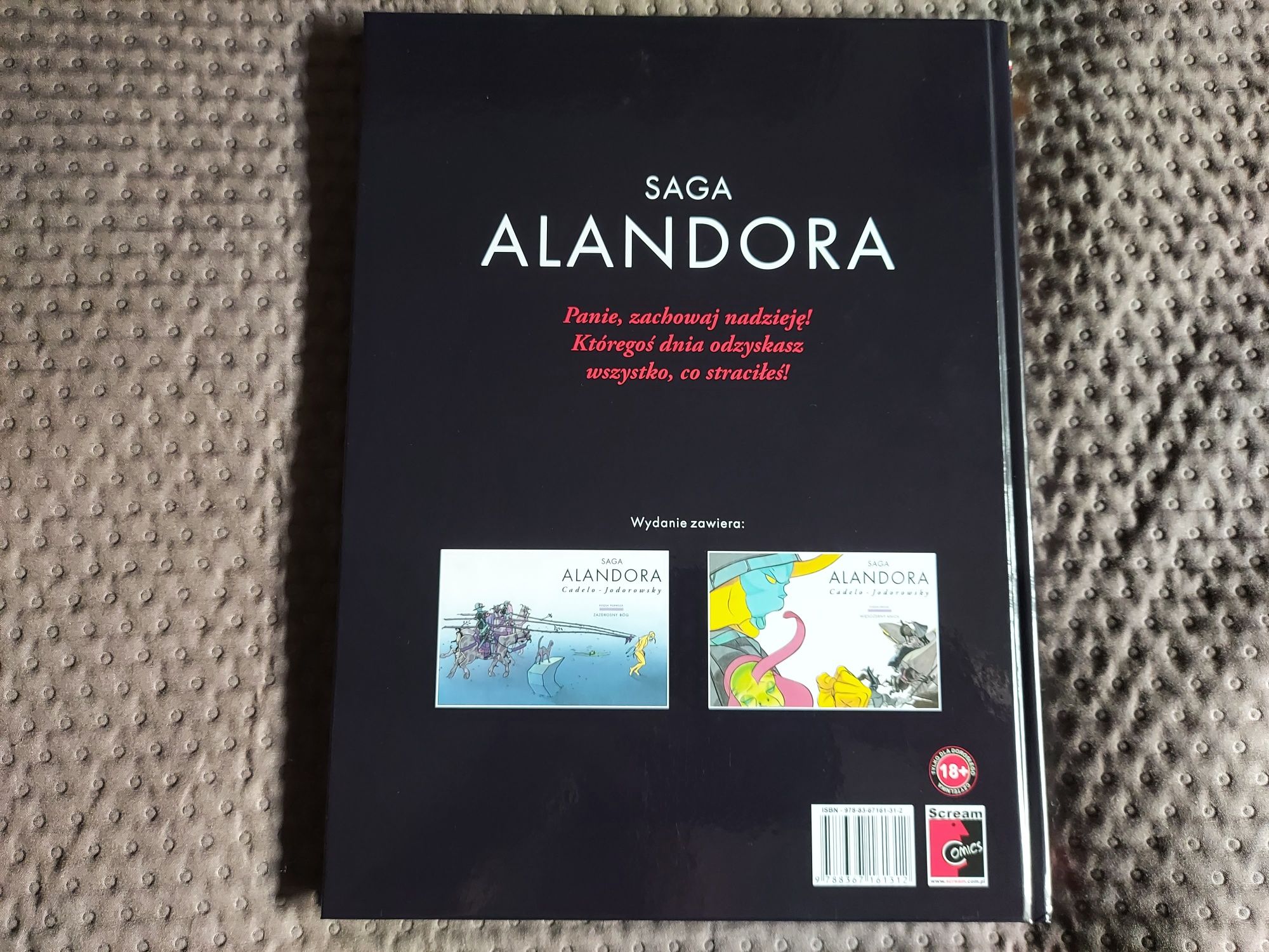 Komiks Saga Alandora - Jodorowsky - Cadelo