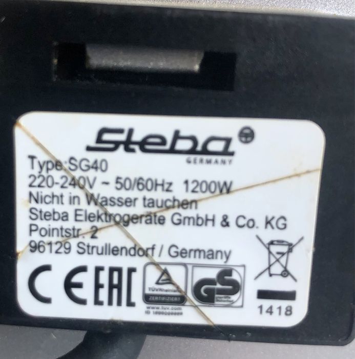 Бутербродниця STEBA SG 40