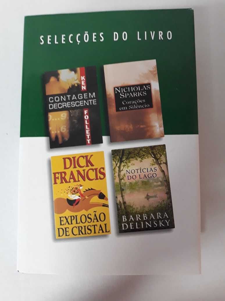 Selecções do Livro - volume com 4 livros