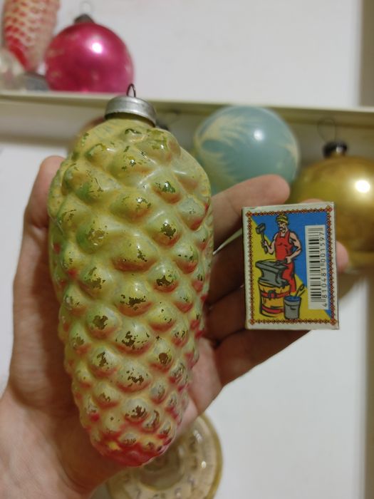 Ёлочная игрушка часы СССР ёлочная игрушка гигант игрушка большая