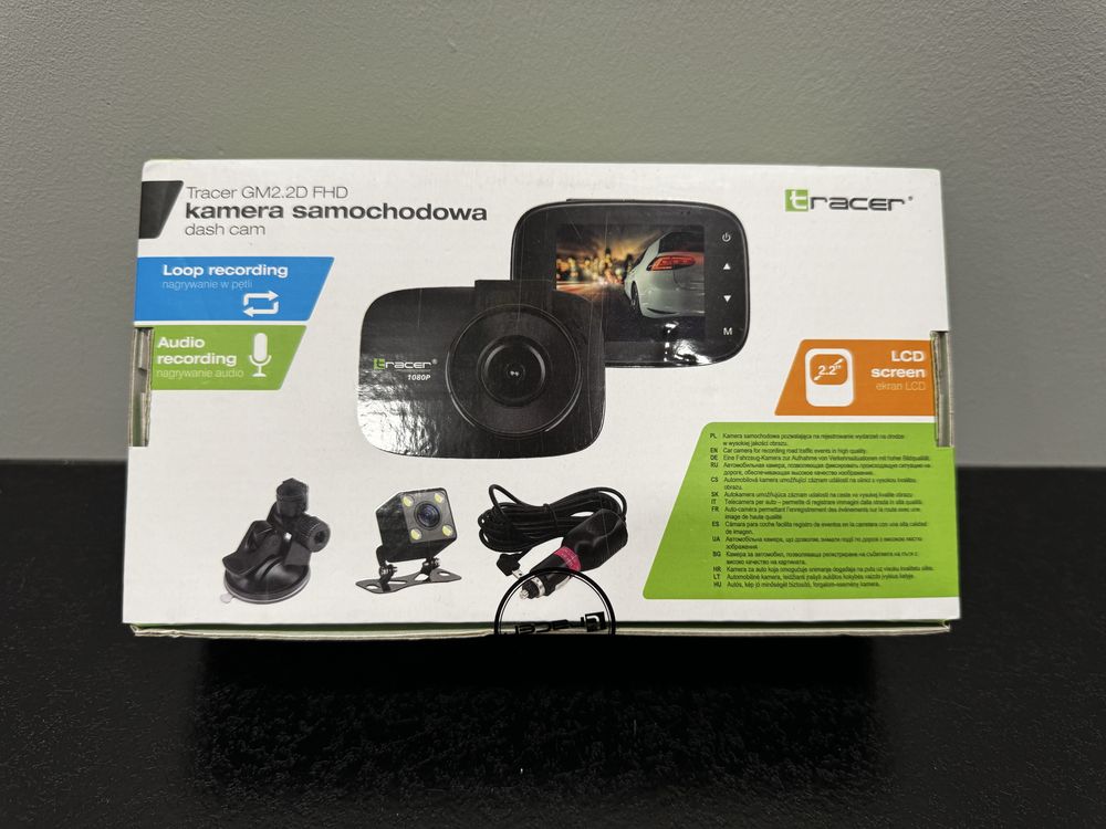 Kamera samochodowa Tracer GM2.2D FHD nowa