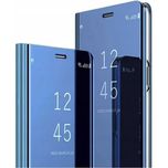 Etui z klapką do SAMSUNG GALAXY A21S clear view niebieski