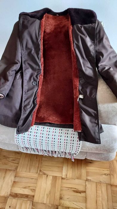 Kożuch męski naturalny nowy